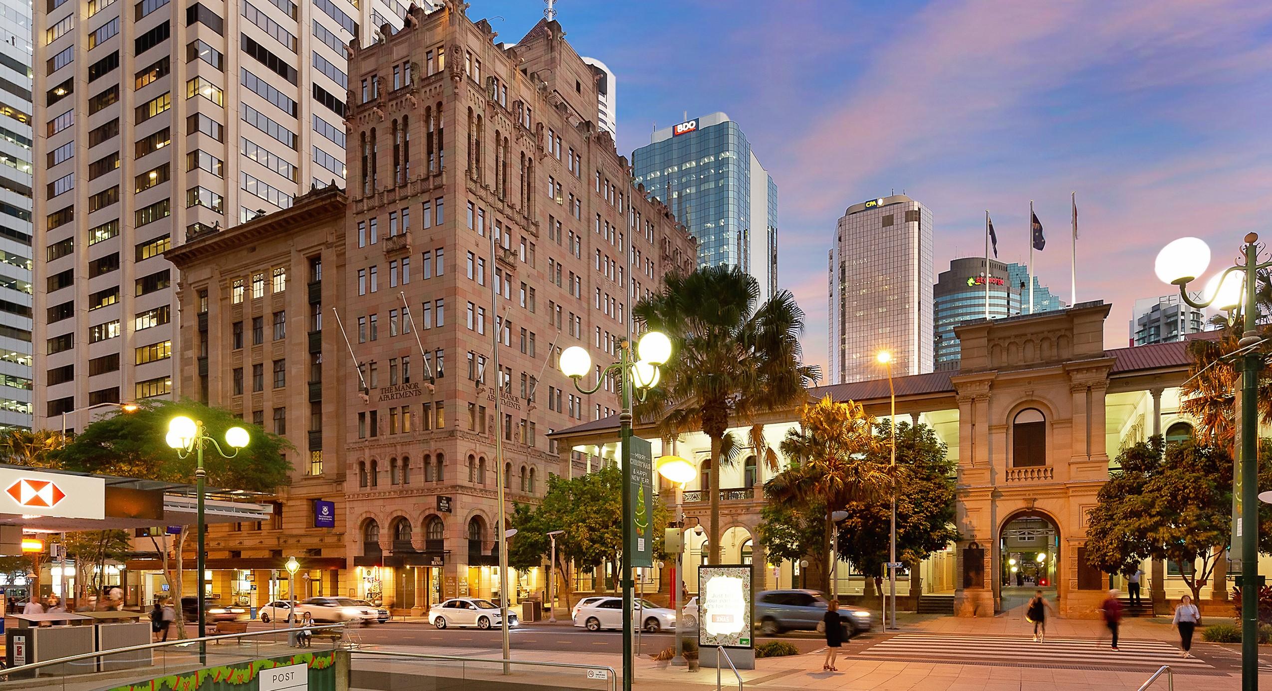 Manor Apartment Hotel Brisbane Dış mekan fotoğraf